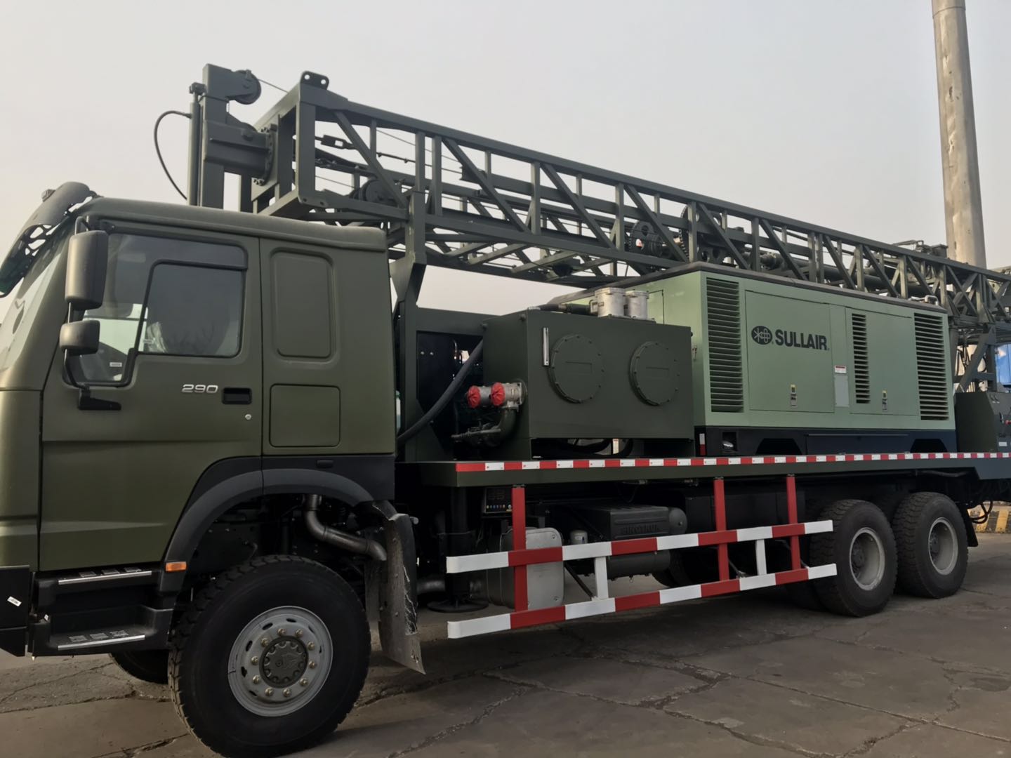 CDC-300JK机械传动式动力钻机在埃塞俄比亚